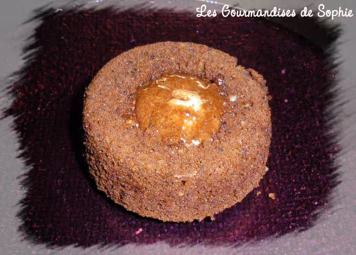 Coulant chocolat coeur de vanille