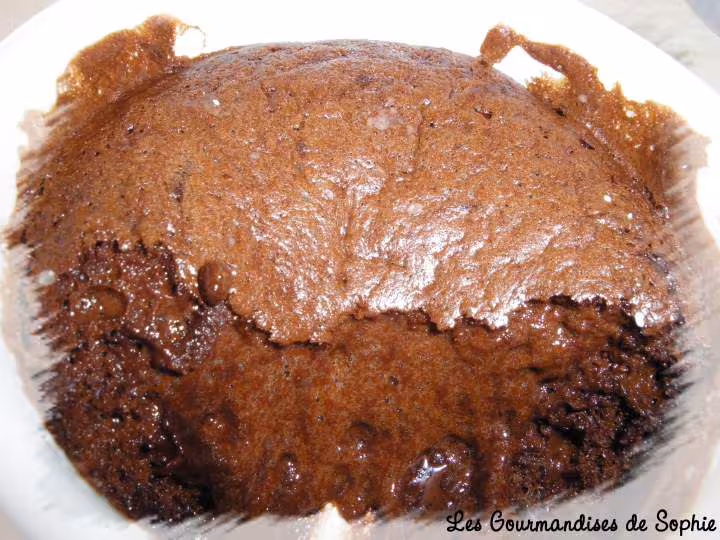 Coulants au chocolat legers comme une mousse sans beurre