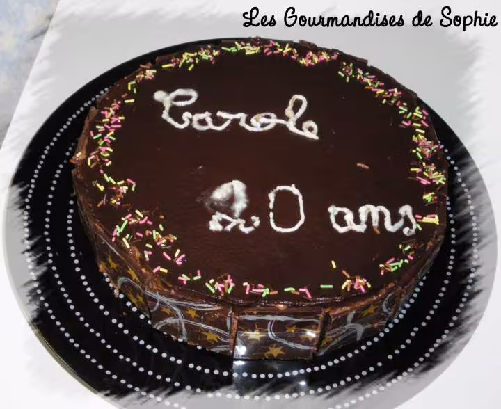 Entremet choco banane