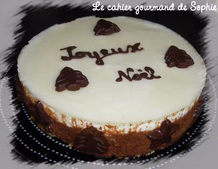 Entremet de noel poires chocolat