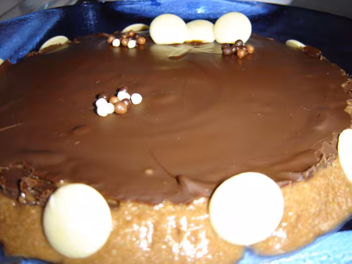 Entremets au chocolat praline