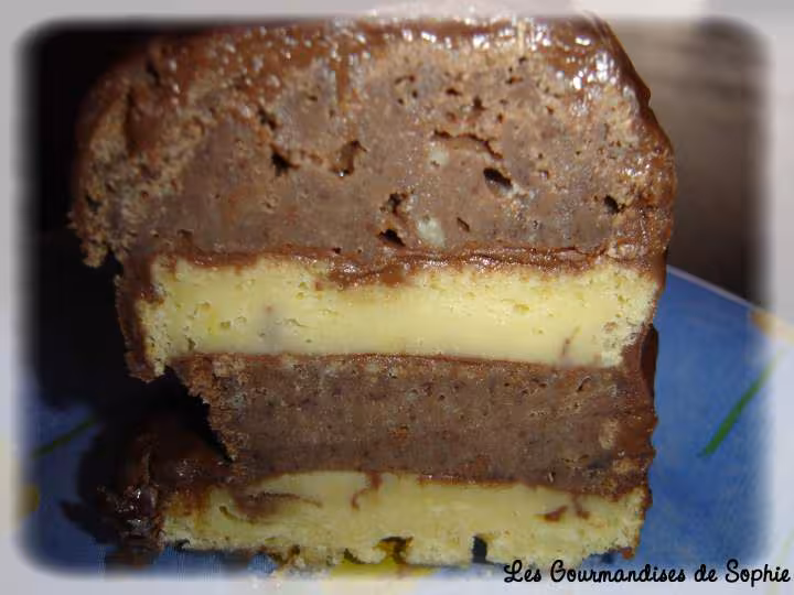 Gateau aux 2 chocolats