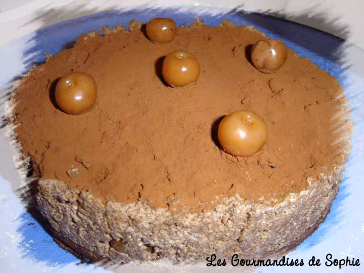 Gateau facon foret noire