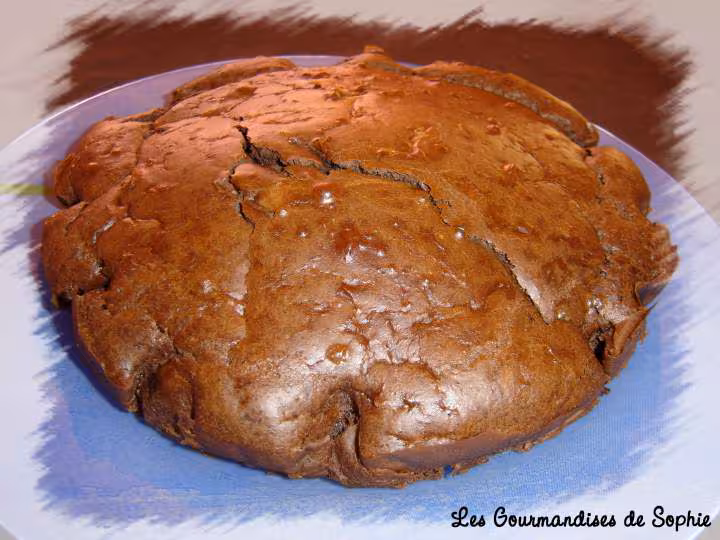 Gateau fondant au chocolat sans beurre
