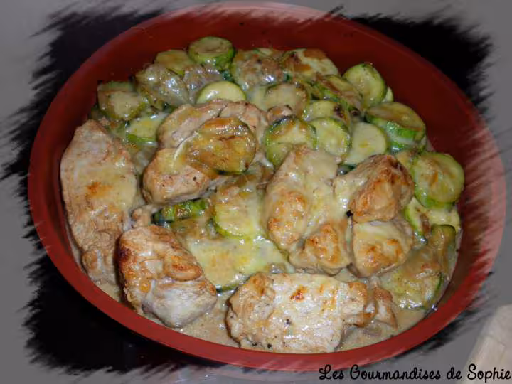Gratin de dinde au comte