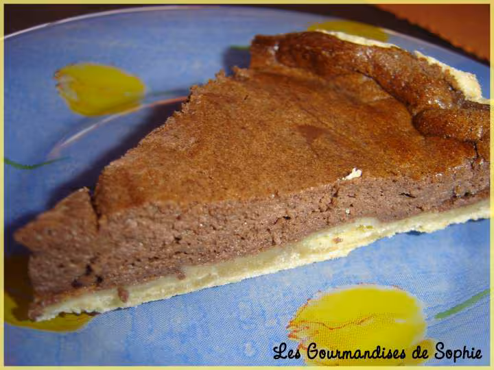 Ma part de tarte fromage blanc cacao
