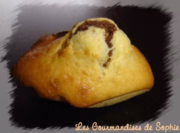 Madeleine marbree de pres