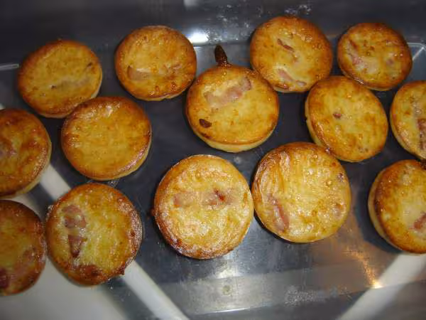 Mini quiches sans pate