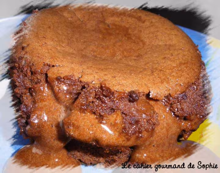 Moelleux coeur coulant chocolat marrons