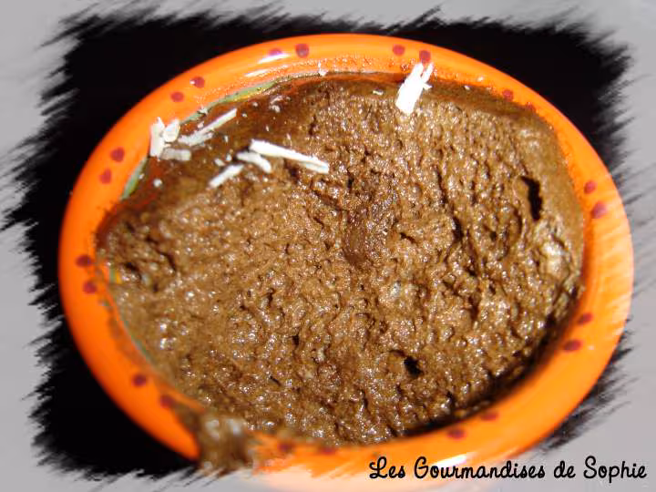 Mousse au chocolat noir detail