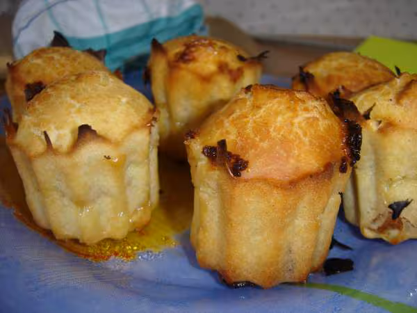Muffins abricots chocolat blanc
