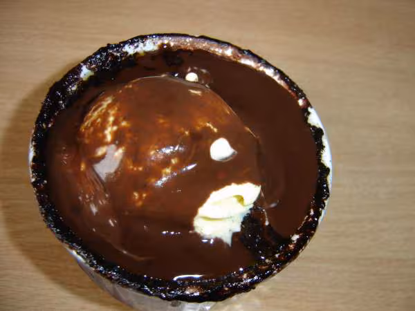 Pudding chocolat noisettes