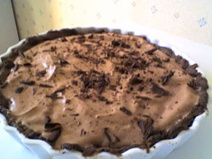 Tarte au chocolat au lait et au caramel
