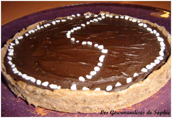 Tarte au chocolat et a l orange