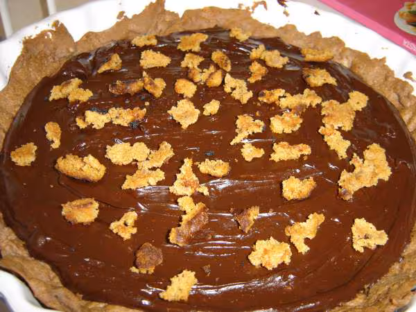 Tarte au chocolat et au pain d epices