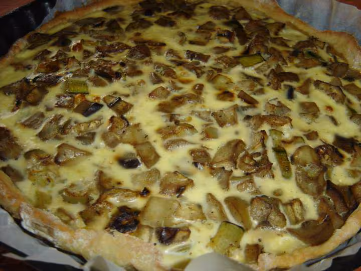 Tarte aux aubergines