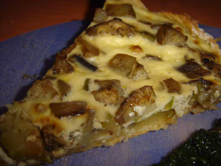 Tarte aux aubergines