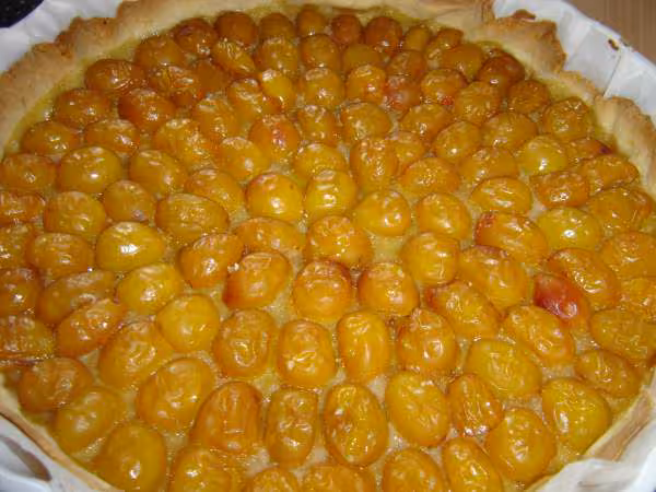 Tarte aux mirabelles