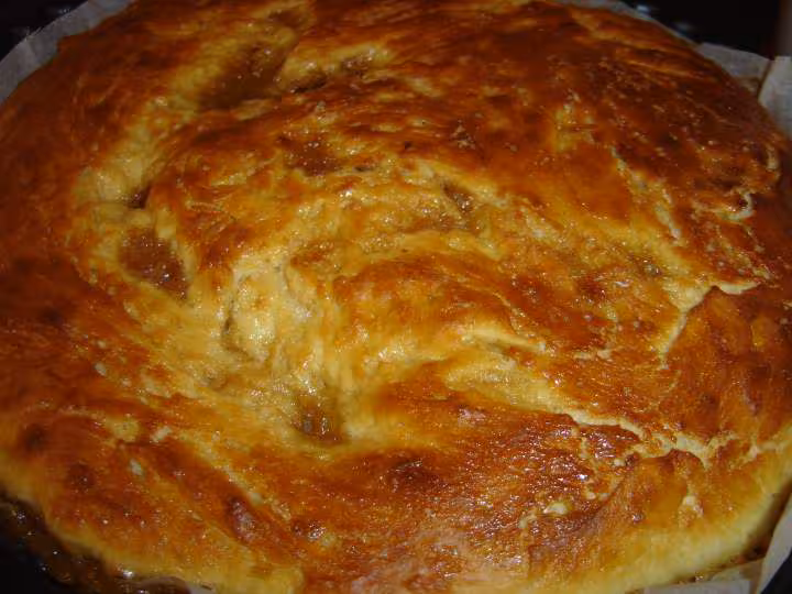 Tarte briochee au sucre