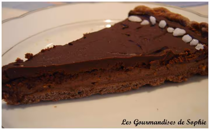 Tarte chocolat orange