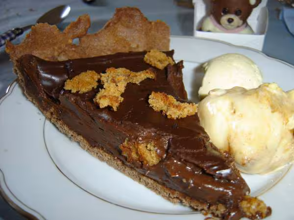 Tarte de pain d epices au chocolat