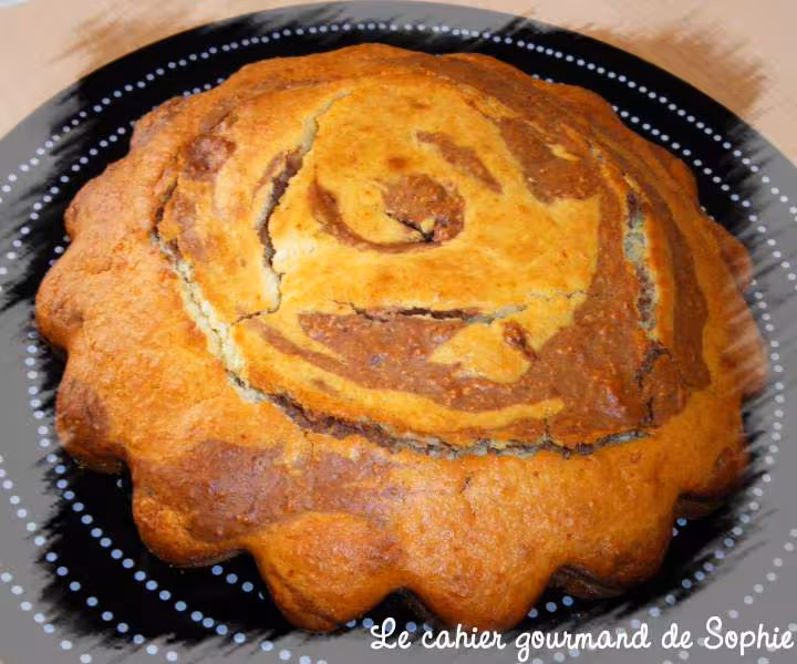 Ultra moelleux coco marbre au cacao