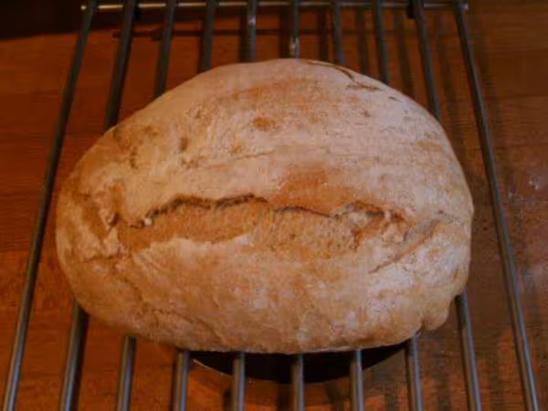 Miche de campagne en cocotte