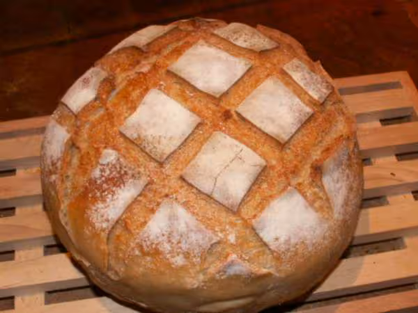 Miche pain de seigle cocotte