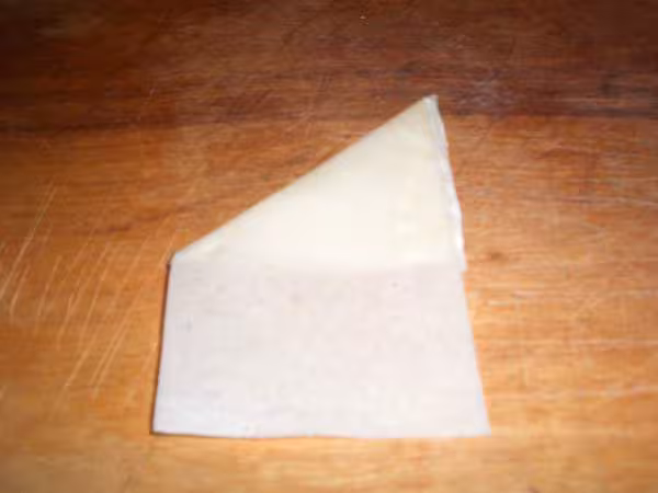 Pliage samoussa