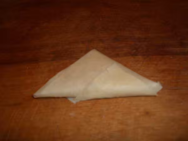 Pliage samoussa