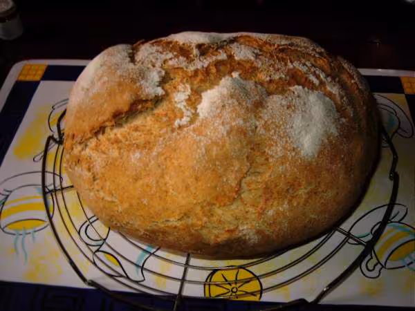 Miche de campagne en cocotte