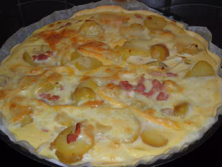Tarte montagnarde au reblochon