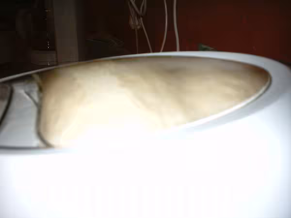 Encore un peu et la pate pousse le capot