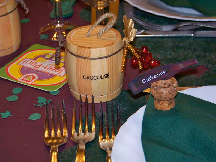Anniv 50 ans theme automne et le vin