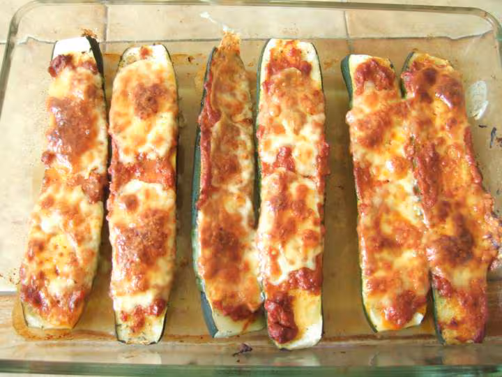 Courgette gratinee