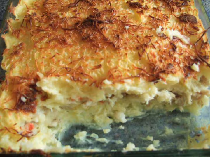 Gratin de poisson