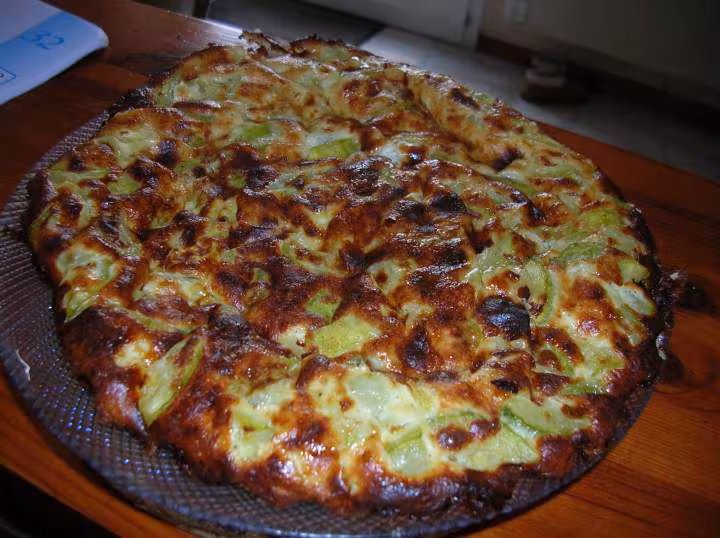Tarte a la courgette