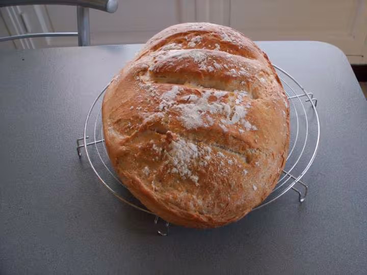 2eme essai miche au levain