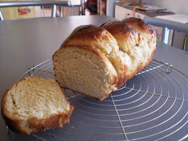 Brioche a la farine de lupin