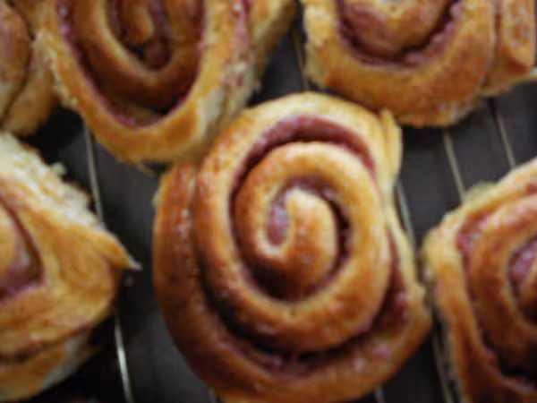 Spirales aux framboises
