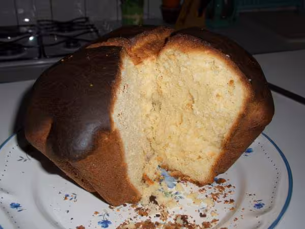Brioche cuite au four