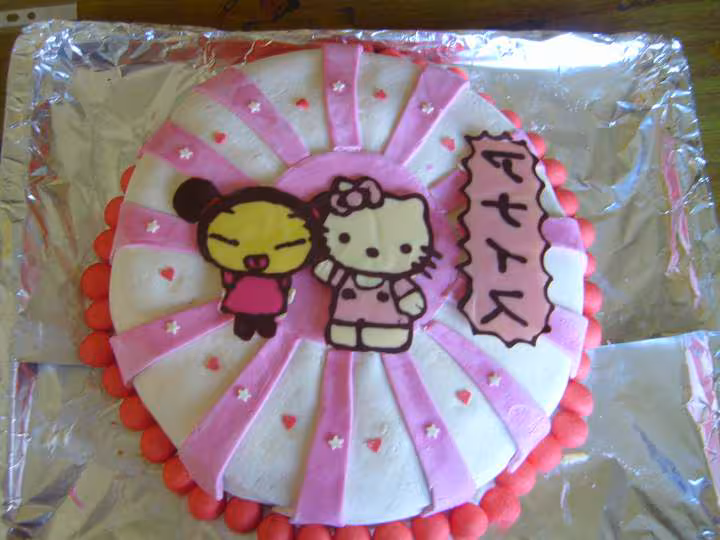 Gateau kitty pucca