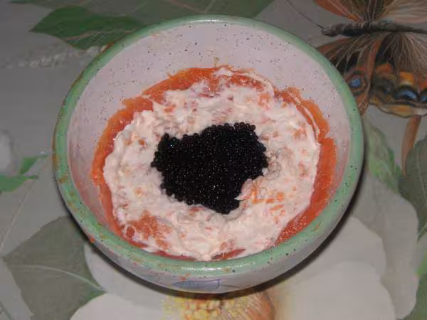 Bavarois de saumon