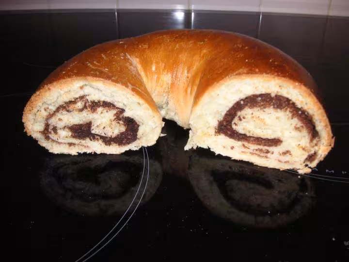 Couronne aux noisettes