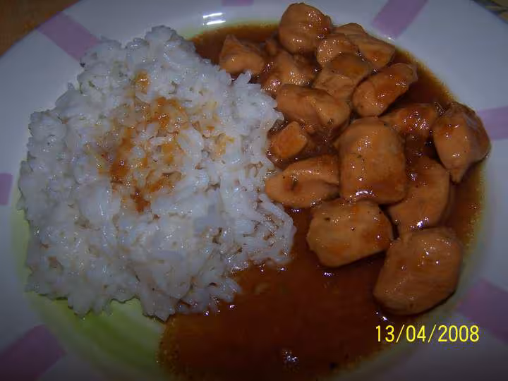 Poulet au caramel