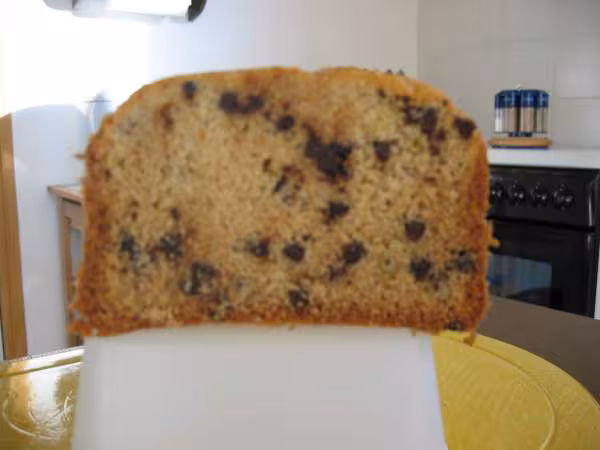 Cake aux pepites de chocolat