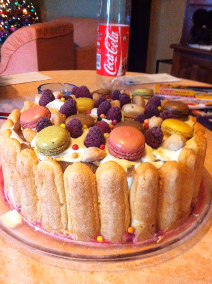 Gateau glace vacherin