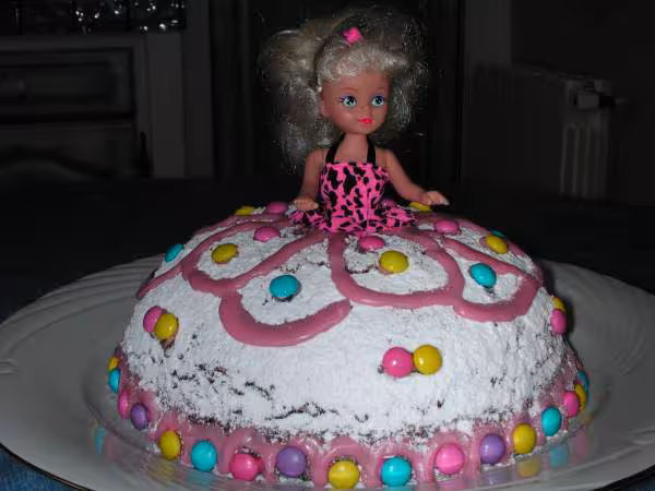 Gateau barbie 1