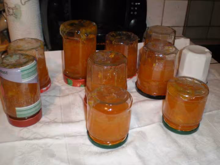 Confiture orange citron