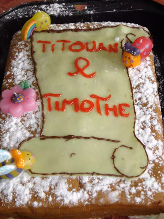 Gateau anniversaire